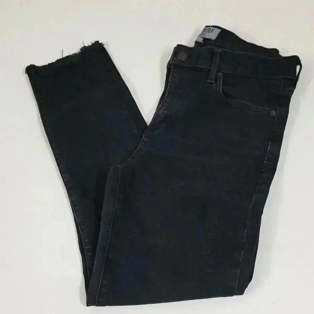 5/$100 Agolde High-Rise Knee destroy